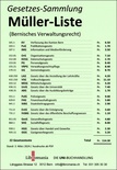 Gesetzes-Sammlung "Müller-Liste" 