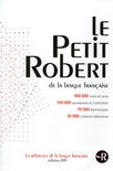Le Petit Robert de la Langue Française 2015