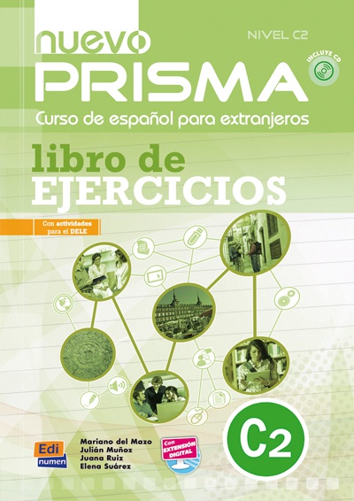Nuevo Prisma libro de ejercicios (C2) (incl. CD)