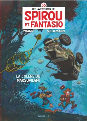 Les aventures de Spirou et Fantasio. Volume 55 La colère du Marsupilami