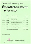 Gesetzes-Sammlung   "Öffentliches Recht / für WISO" 