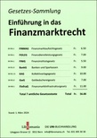 Gesetzes-Sammlung "Finanzmarktrecht / Einführung"