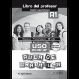Uso escolar. Aula de gramática. A1. Libro del Prof. Soluciones+Transcripciones+CD-audio