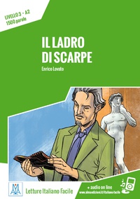 Il ladro di scarpe. Letture Italiano facile. (A2)  Libromania - Ihre  Spezialisten für romanische Literatur